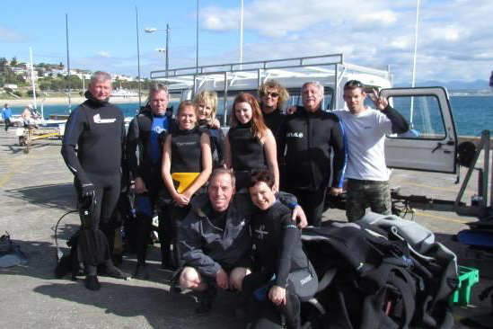 Diving at Heritage Day